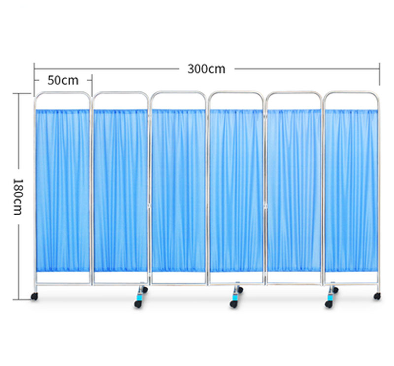 MK-N01 Paravent mÃ©dical mobile 3 panneaux
