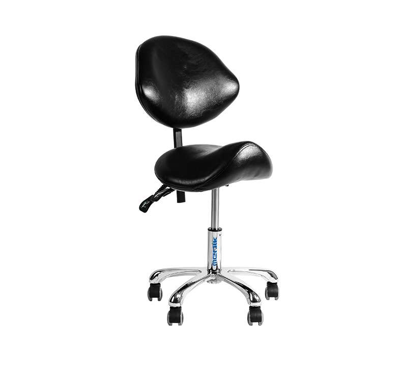 Tabouret assise selle hauteur variable YA-S06