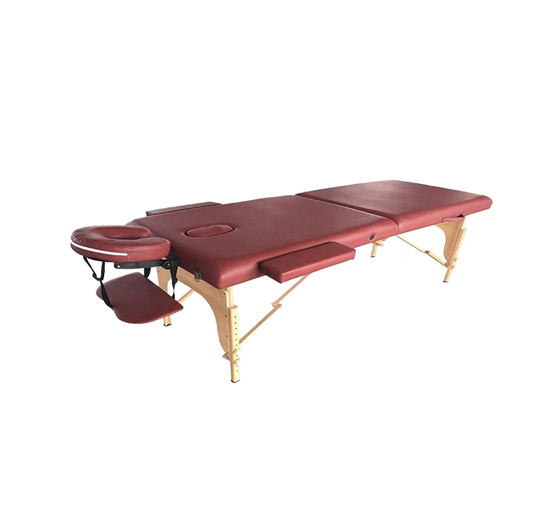 Table de massage pliable 3 pans bois YA-EC-MC02