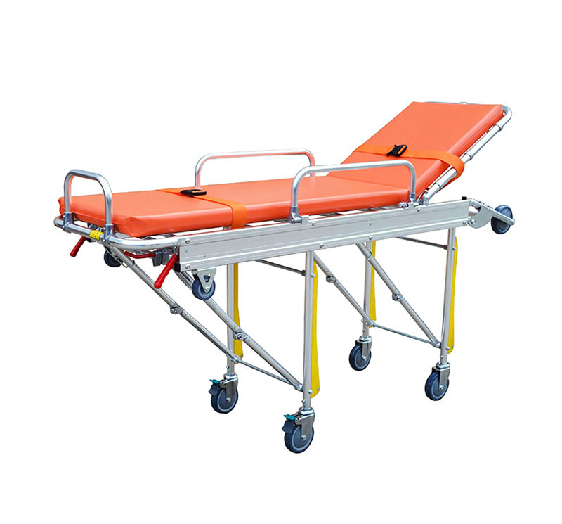 Brancard pour ambulances avec roulettes YA-AS02