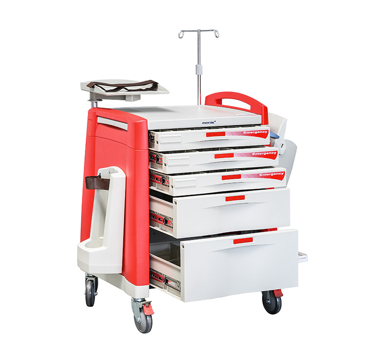 Chariot d'urgence en abs pour mÃ©dicament MK-P01