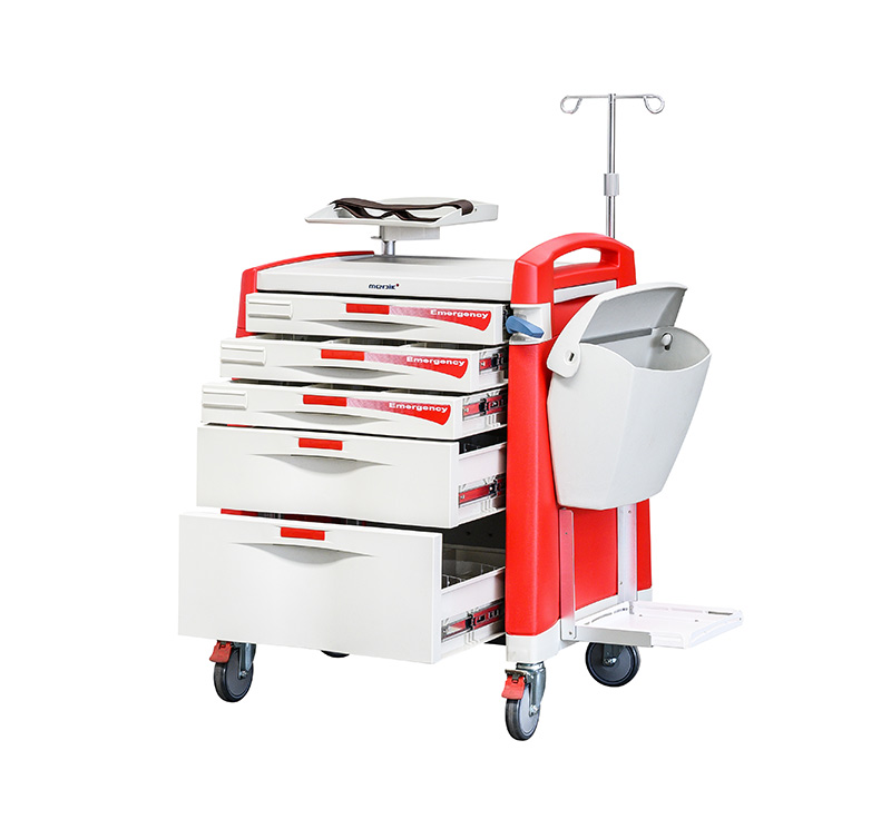 Chariot d'urgence en abs pour mÃ©dicament MK-P01