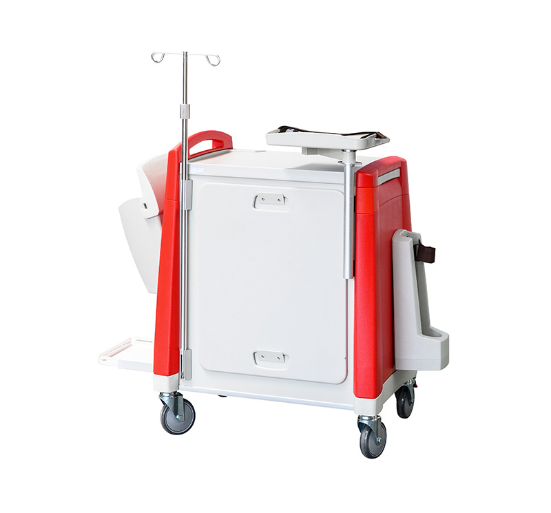 Chariot d'urgence en abs pour mÃ©dicament MK-P01