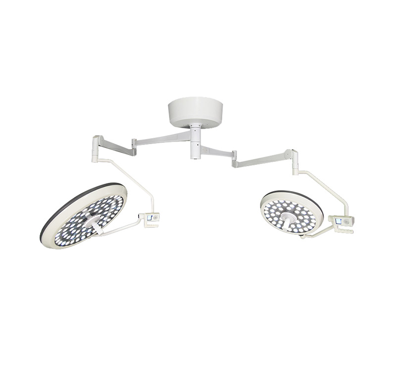 Lampe d'opÃ©ration Ã  LED plafonnier 2 coupoles MK-D700500Z2