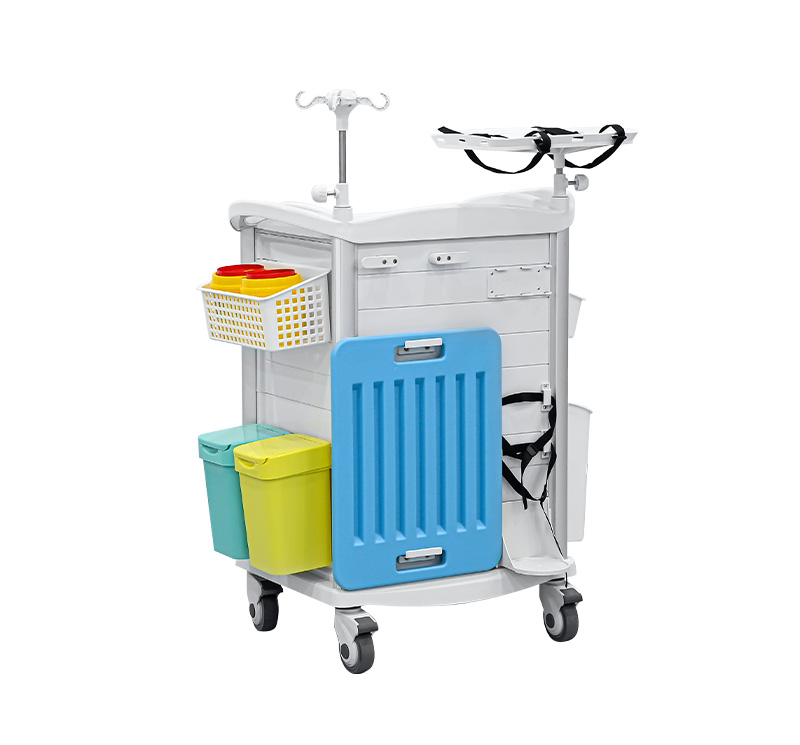 Chariot d'urgence hospital 5 tiroirs MK-P28