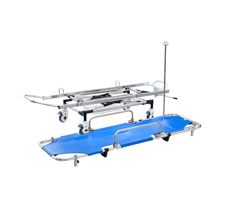 YA-AS07 Collapsible Wheeled Ambulance Stretcher