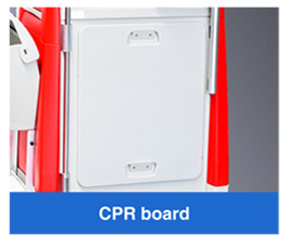 MK-P01 Red Color Medical Crash Cart on Wheels