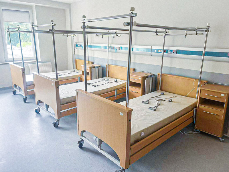 Customized Nursing Bed Installed in Polish Rehabilitation Center