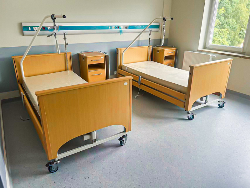 Customized Nursing Bed Installed in Polish Rehabilitation Center