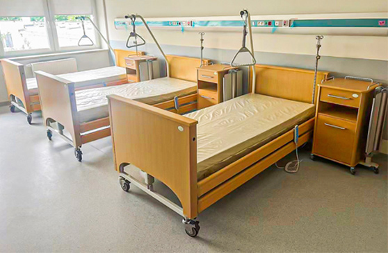 Customized Nursing Bed Installed in Polish Rehabilitation Center