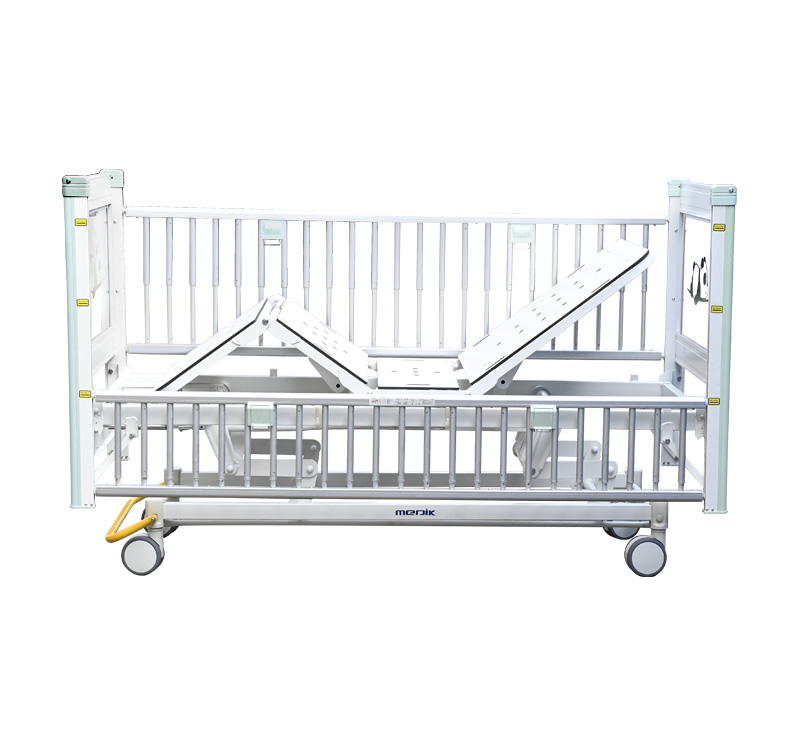 YA-PM3-1 Medical Adjustable Children Bed With Central Brake System