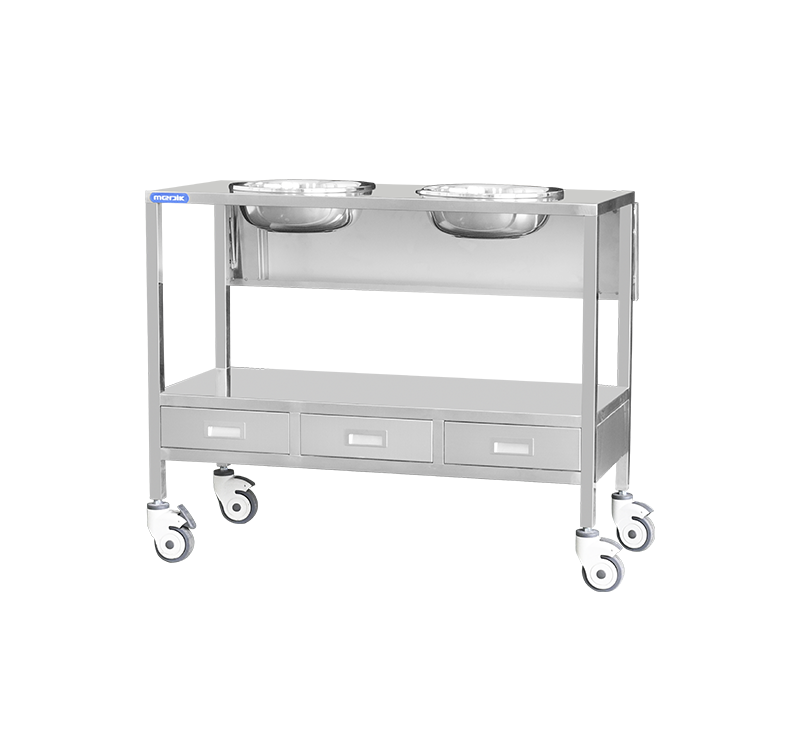 MK-S29 Stainless Steel Plaster Trolley